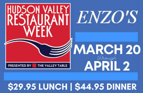 Click here to view our menu for Hudson Valley Restaurant Week, 2023